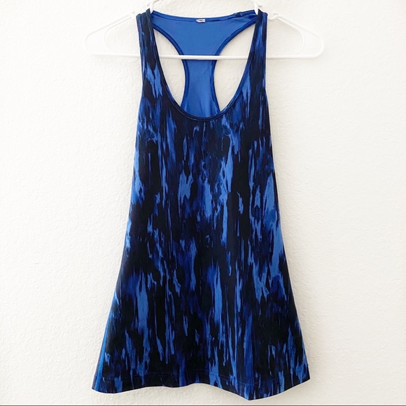lululemon athletica Tops - lululemon athletica | Cool Racerback Tank Top Blue